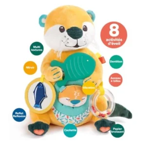 profil peluche d'activités maman loutre - ludi Peluche d'activités Maman Loutre - Ludi