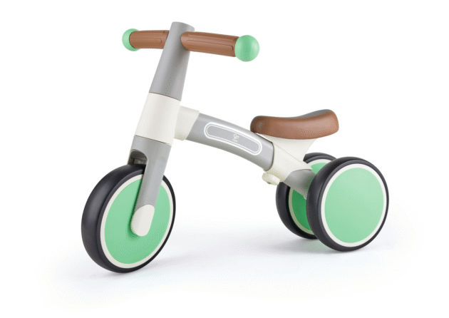 Vélo d'équilibre vert pour tout-petits - Hape