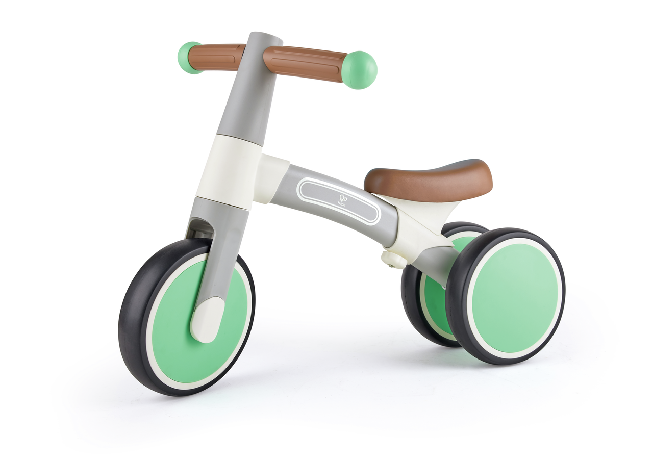 Vélo d'équilibre vert pour tout-petits - Hape