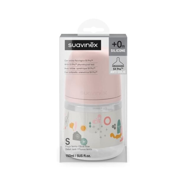 biberon walk pink 150ml suavinex