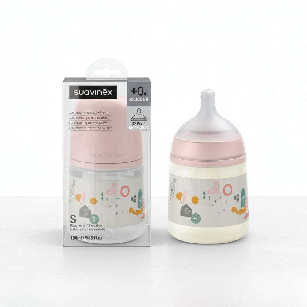 biberon walk pink 150ml suavinex 3