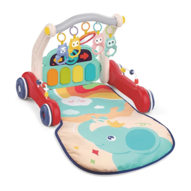 Tapis Piano et Chariot de Marche 3en1 - LUDI