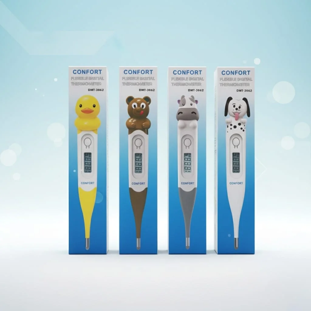 Thermomètre numérique avec embout flexible Animaux - Confort