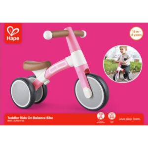 vélo d'équilibre rose pour tout-petits - hape Vélo d'équilibre rose pour tout-petits - Hape
