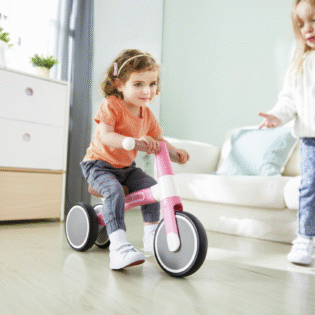 vélo d'équilibre rose pour tout-petits - hape2 Vélo d'équilibre rose pour tout-petits - Hape