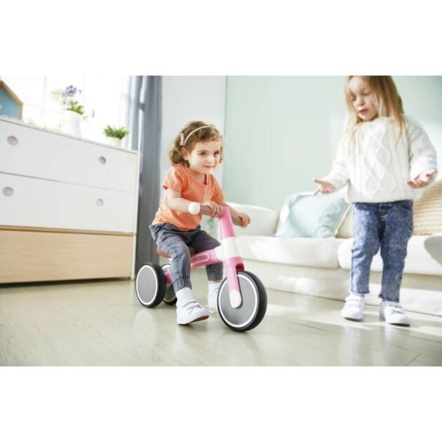vélo d'équilibre rose pour tout-petits - hape3 Vélo d'équilibre rose pour tout-petits - Hape