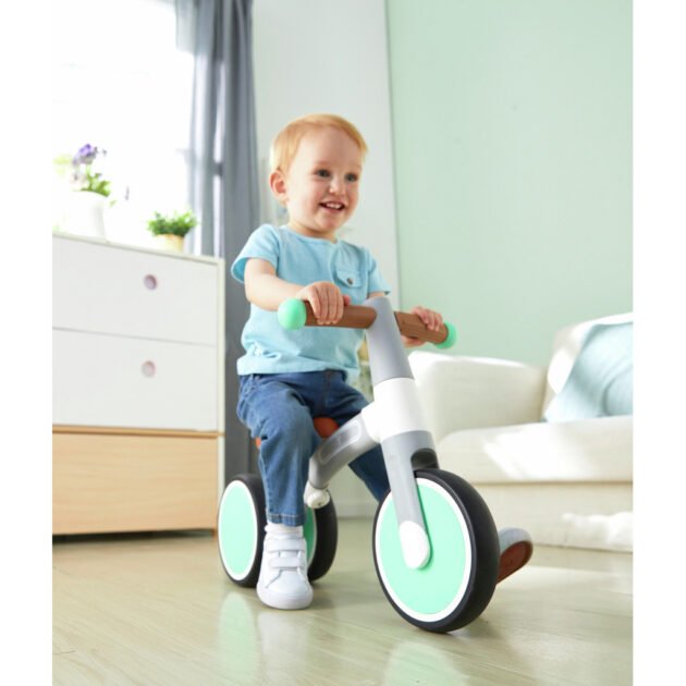 Vélo d'équilibre vert pour tout-petits - Hape