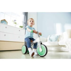 Vélo d'équilibre vert pour tout-petits - Hape
