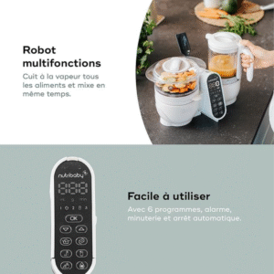 Robot cuiseur nutribaby + mineral 6en1 – Babymoov