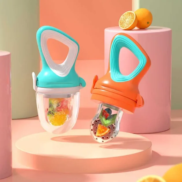 Sucette alimentaire fruit en silicone pour bébé - Lyko