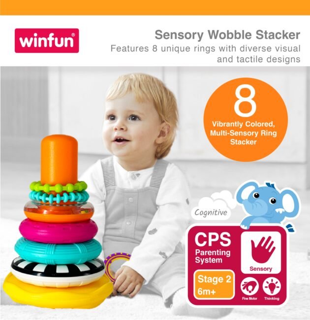 anneaux sensoriels empilables - winfun1 Anneaux sensoriels empilables - Winfun