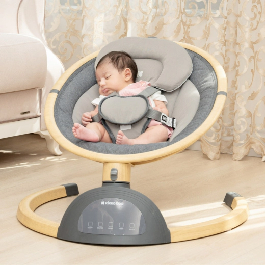 Balancelle électrique Ashlee Gris foncé - Kikkaboo