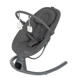 Transat berceur électrique Melilo graphite minéral - Bébéconfort