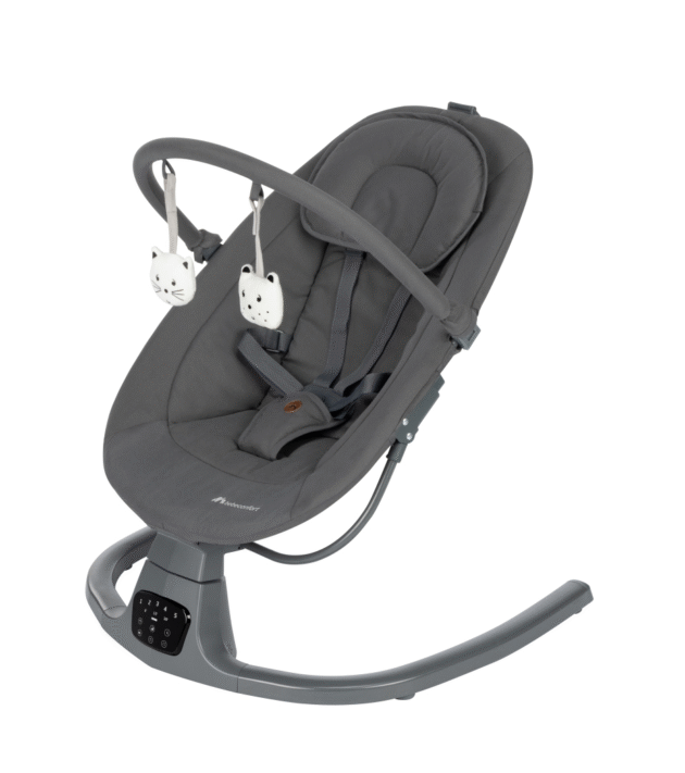 Transat berceur électrique Melilo graphite minéral - Bébéconfort