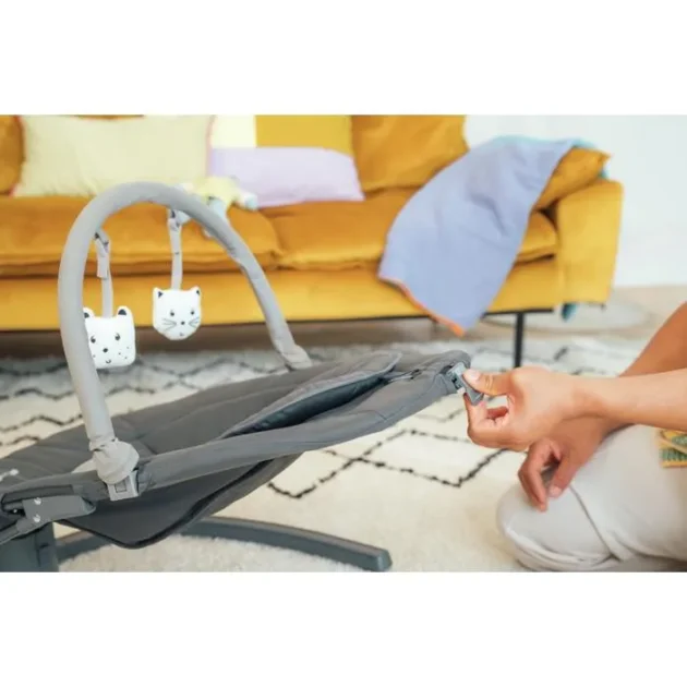 Transat berceur électrique Melilo graphite minéral - Bébéconfort