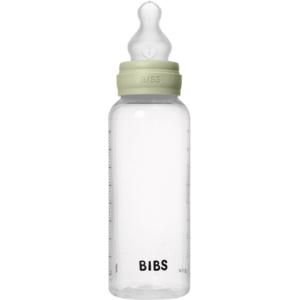 BIBS – Biberon rond 270 ml en silicone medium Flow – Sage