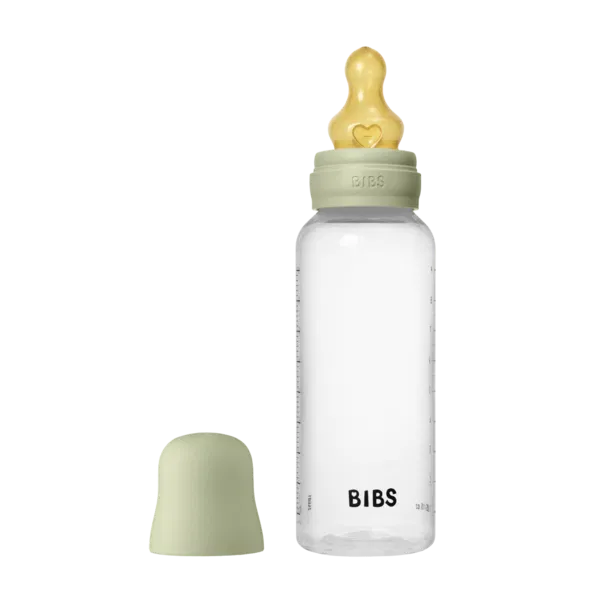 BIBS – Biberon rond 270 ml en latex medium Flow – Sage