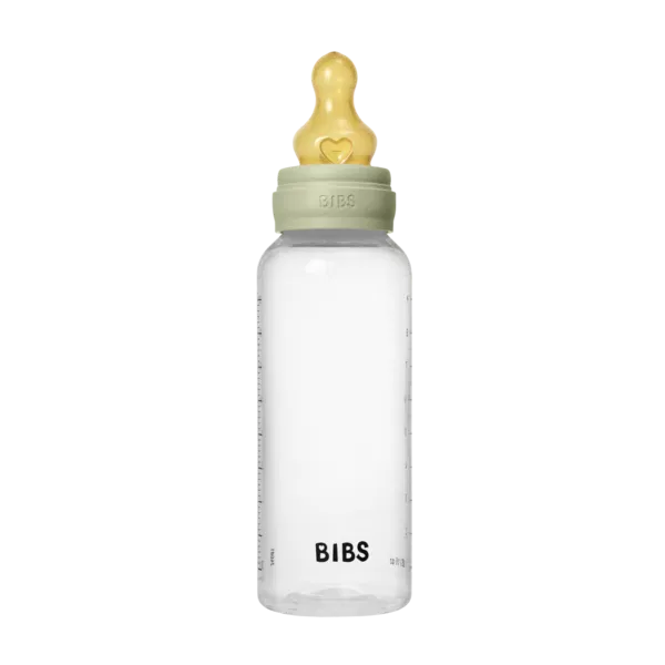 BIBS – Biberon rond 270 ml en latex medium Flow – Sage