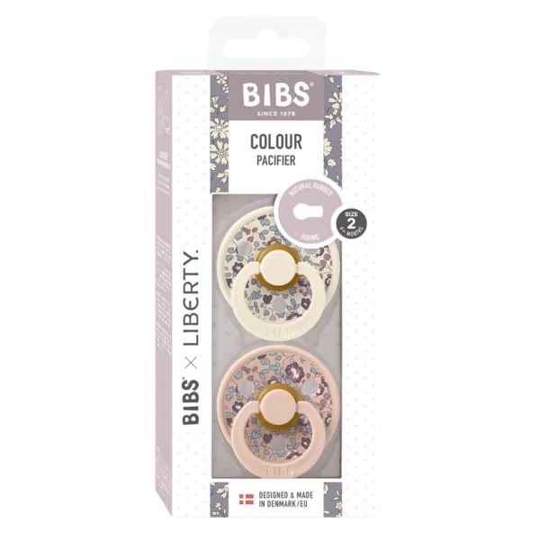 bibs - lot de 2 sucettes eloise blush mix 6-18 mois Bibs - Lot de 2 Sucettes Eloise Blush Mix 6-18 mois