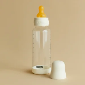 bibs – biberon en verre rond latex 240ml medium flow Lot de 2 Tétines en Latex Fast Flow Biberons Ronds - Bibs