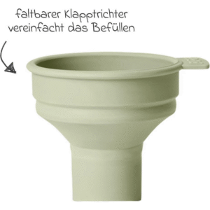 BIBS – Biberon rond 150 ml en silicone slow flow – Sage