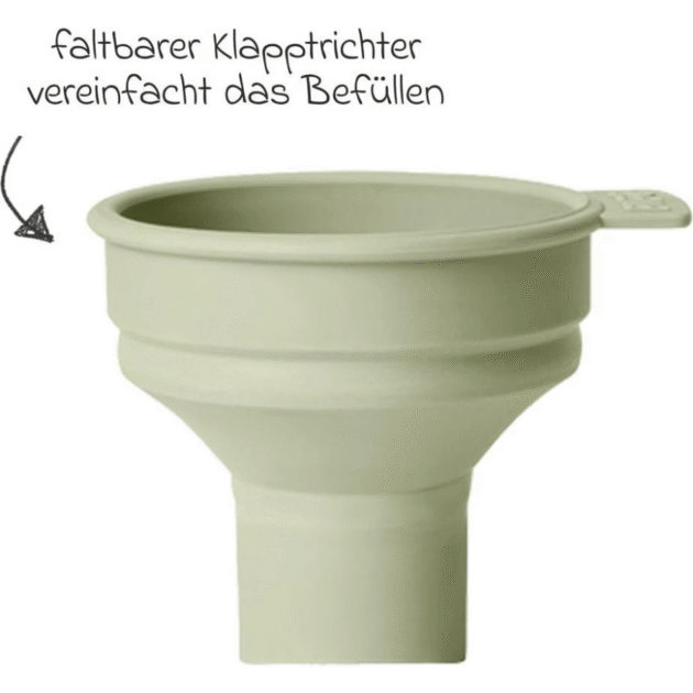 BIBS – Biberon rond 150 ml en silicone slow flow – Sage