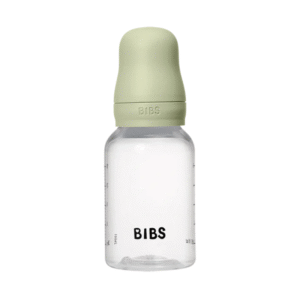 BIBS – Biberon rond 150 ml en latex Slow Flow – Sage