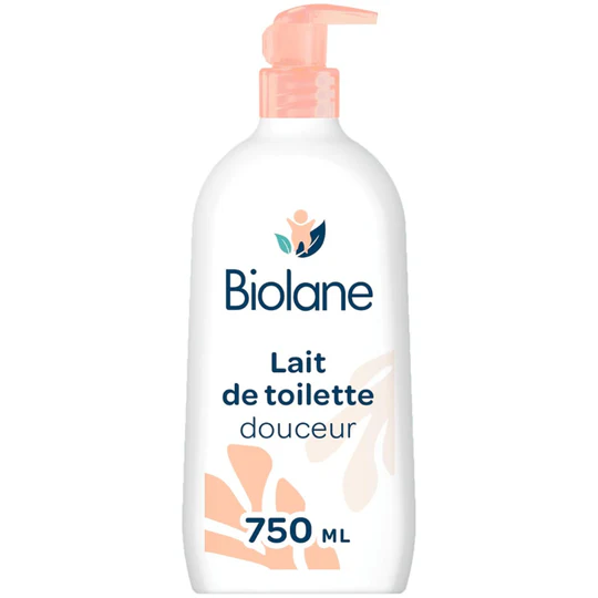 biolane 750 ml – flacon avant Lait de Toilette Douceur 750 ml - Biolane