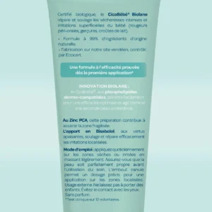 Cica-bébé bio baume réparateur apaisant 40 ml - Biolane
