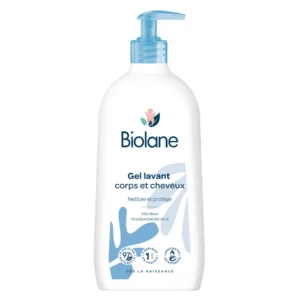 biolane-gel-lavant-corps-cheveux-50ml-face Gel lavant corps et cheveux 200 ml - Biolane