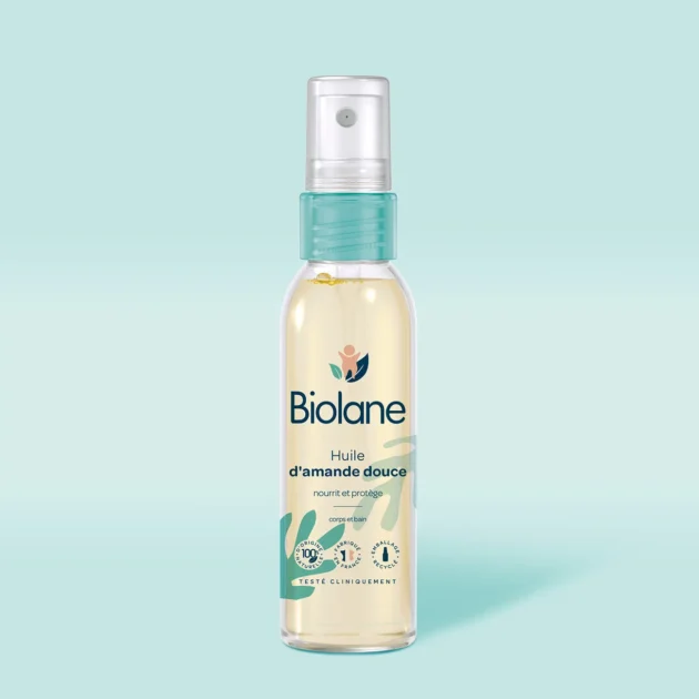 Huile d'amande douce 75 ml - Biolane