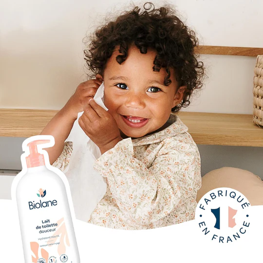 biolane lait de toilette 750 ml – formule sans savon Lait de Toilette Douceur 750 ml - Biolane