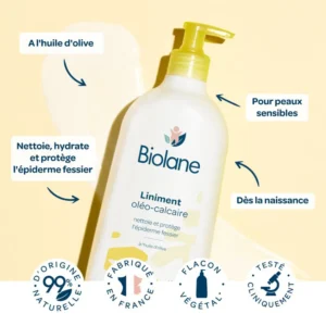Liniment Oléo-Calcaire 300ml - Biolane