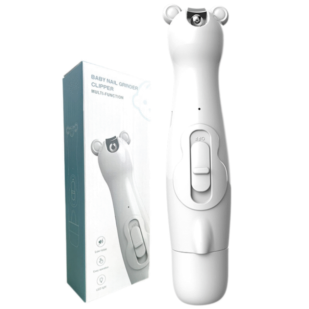 coupe-ongles pour bébé Lime et coupe-ongles électrique 2en1 rechargeable bébé