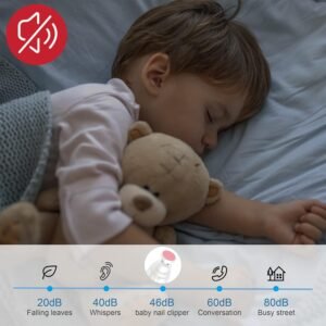 coupe-ongles pour bébé silencieux Lime et coupe-ongles électrique 2en1 rechargeable bébé