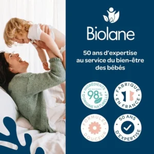 Crème Visage Émolliente Topilane AD 50 ml –  Biolane