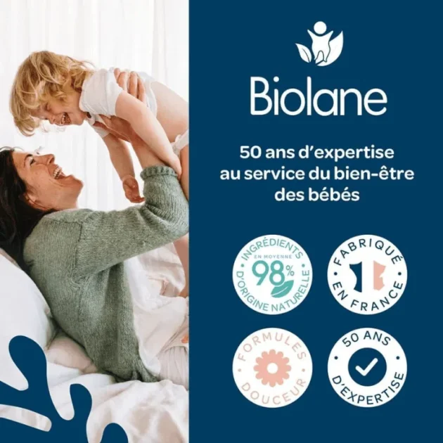 Crème Visage Émolliente Topilane AD 50 ml –  Biolane