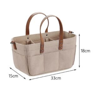 dimension grand panier de rangement en feutrine pour accessoires bébé Panier de rangement