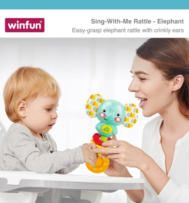 Hochet Éléphant  (0m+) - Winfun