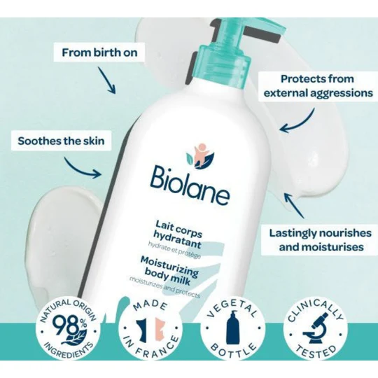lait corps hydratant 750 ml efficace Lait Corps Hydratant 750 ml - Biolane