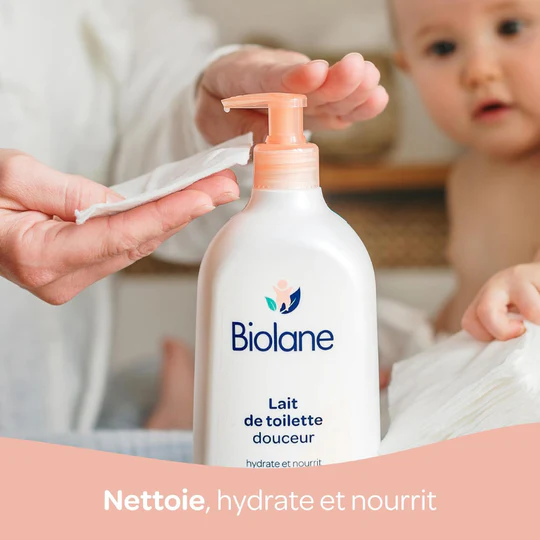 lait de toilette douceur – utilisation quotidienne Lait de Toilette Douceur 750 ml - Biolane