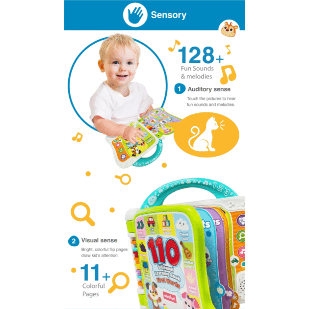 livre d'apprentissage bilingue - winfun Livre d'apprentissage bilingue - Winfun