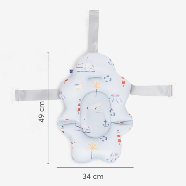 Support de bain souple Nubo blue shore - Kikkaboo