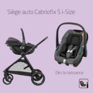 Poussette Zelia S Trio Avec CabrioFix S i-Size - Maxi-Cosi