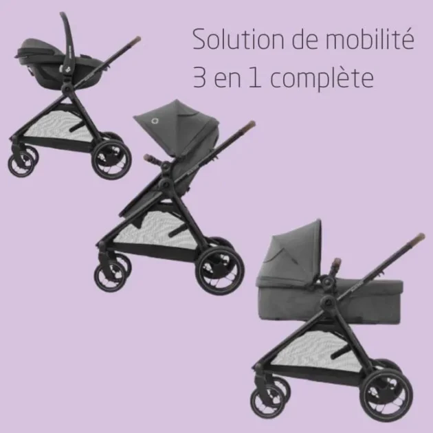 Poussette Zelia S Trio Avec CabrioFix S i-Size - Maxi-Cosi
