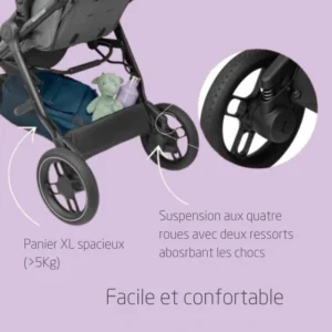 Poussette Zelia S Trio Avec CabrioFix S i-Size - Maxi-Cosi