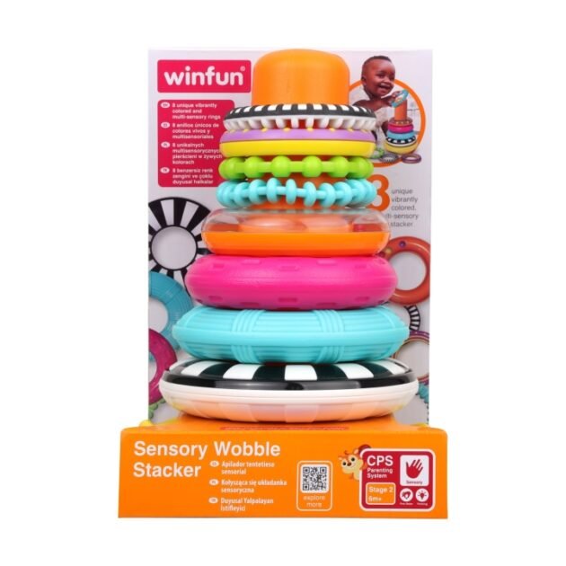 profil anneaux sensoriels empilables - winfun Anneaux sensoriels empilables - Winfun
