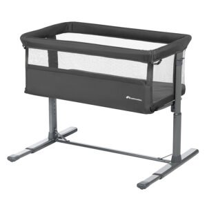 profil berceau cododo zina 2en1 minéral graphite - bébé confort Berceau Cododo Zina 2en1 Minéral Graphite - Bébé Confort
