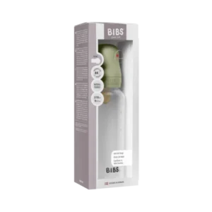 BIBS – Biberon rond 270 ml en latex medium Flow – Sage