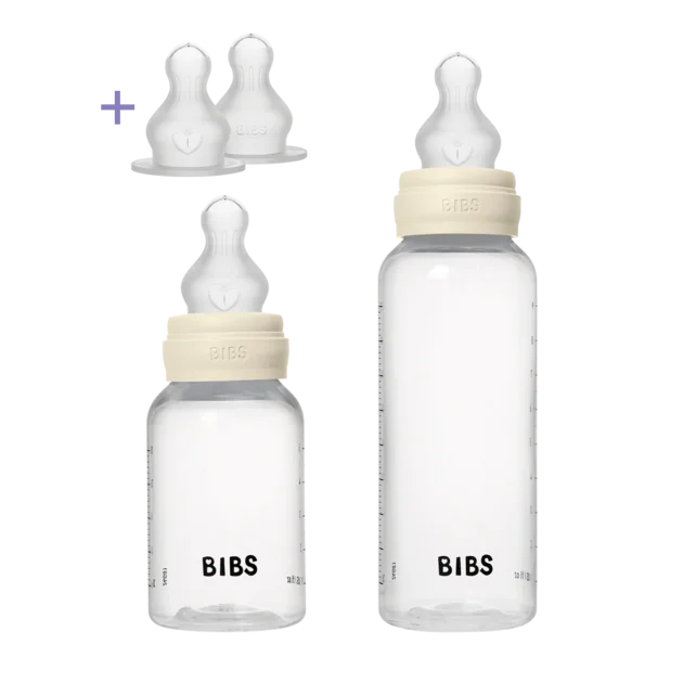 profil bibs – biberon grow and flow silicone set 150ml + 270ml - ivory BIBS – Biberon grow and flow silicone set 150ml + 270ml - Ivory